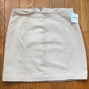Free People Modern Femme Denim Skirt Size 10